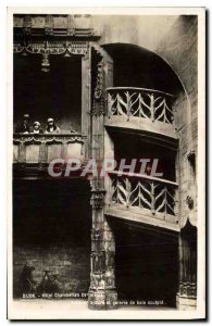 Postcard Old Hotel Dijon Chamberlain XV century staircase openwork and carved...