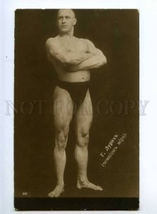 236015 WRESTLING Famous russia wrestler Georg Lurich Vintage