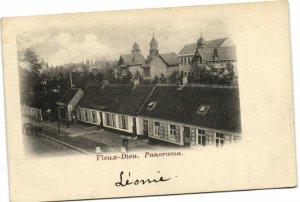 PC BELGIUM, VIEUX DIEU, PANORAMA, Vintage Postcard (b30054)