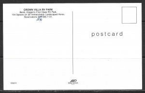 Oregon, Bend - Crown Villa RV Park - [OR-024]