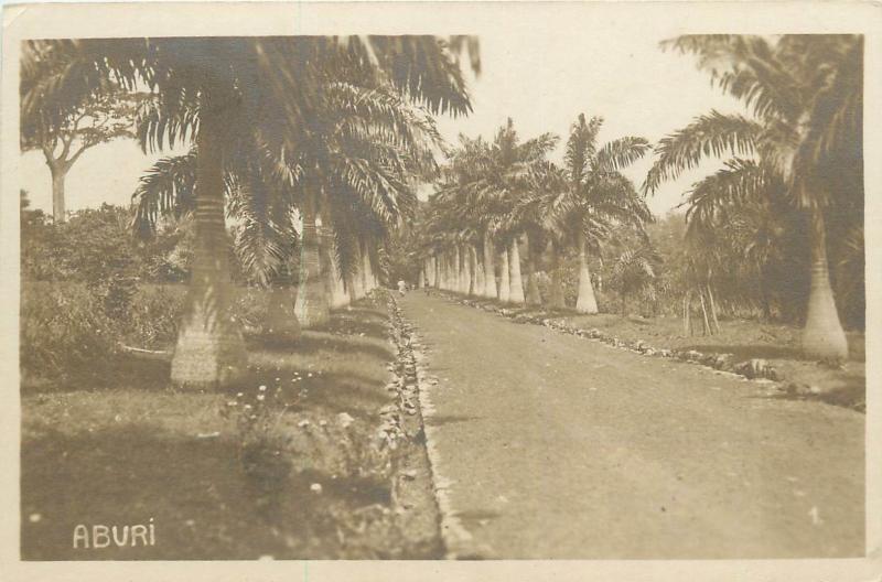 Aburi Botanic Gardens British Gold Coast Ghana real photo postcard