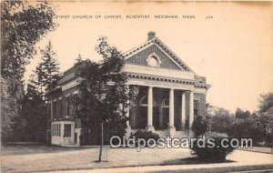 First Church of Christ Scientist Needham, Mass 1950 