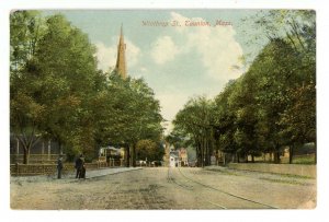 MA - Taunton. Winthrop Street ca 1910