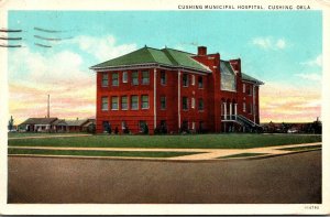 Oklahoma Cushing Municipal Hospital 1941 Curteich