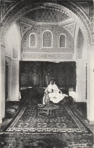 Algeria Alger palace salon moorish type postcard