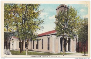 Presbyterian Church, FARMVILLE, Virginia, 1910-1920s