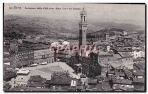 Old Postcard Italy Italia Siena Panorama della Cita visto dalla Torre del Duomo