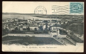 h1921 - QUEBEC CITY Postcard 1910 Parliament by Kirouac