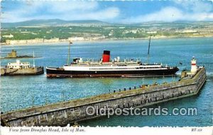 Douglas Head Isle of Man Ship 1984 