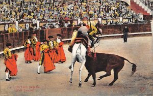 Un Buen Puyazo, Well Laanced Tarjeta Postal, Bullfighting 1929 