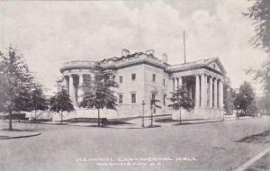 Washington DC Memorial Continental Hall D A R Albertype