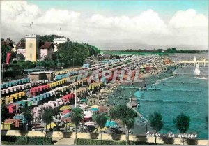 Postcard Modern Grado beach