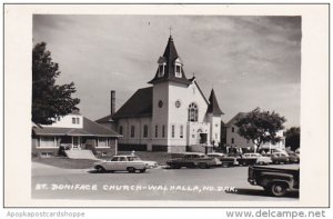 North Dakota Walhalla St Boniface Church Real Photo