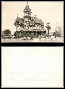 ABRO US Unposted RPPC Carson Home Eureka Cal. GORGEOUS