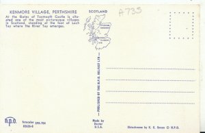 Scotland Postcard - Kenmore Village - Perthshire - Ref 15591A