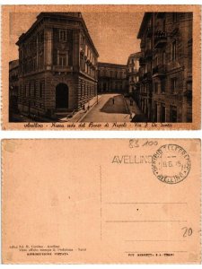 CPA AK AVELLINO Nuova sede del Banco di NAPOLI Via J. de Santis ITALY (507809)