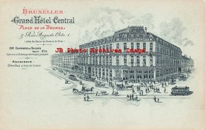 Belgium, Bruxelles, Brussels, Grand Hotel Central, Exterior View