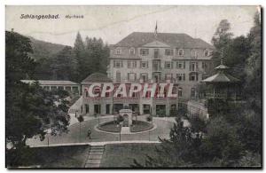 Old Postcard Schlangenbad Kurhaus