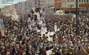 Canal Street, Mardi Gras - New Orleans, Louisiana LA