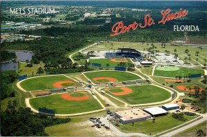 Aerial View NY Mets Spring Training Camp Port St Lucie FL Vintage Postcard I66