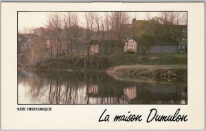 La maison Dumulon Rouyn Quebec Historic Site Vintage Postcard C12