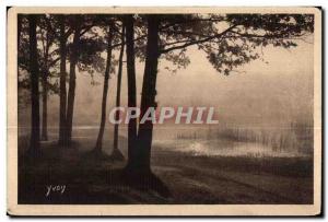 Etang de Villebon - Matinee of Autumn - Old Postcard