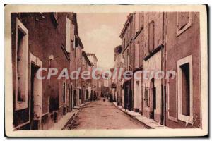 Postcard Old Montfrin La Grande Rue