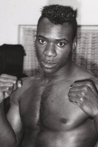 Carl The Cat Thompson Bolton Boxer Rare Media Boxing Photo