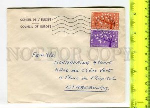 425097 FRANCE Council of Europe 1962 year Strasbourg European Parliament COVER