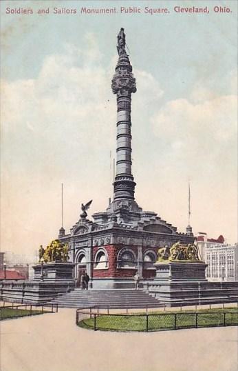 Soldiers And Sailors Monument Public Square Cleveland Ohio