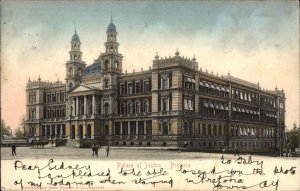 Pretoria South Africa Palace of Justice c1910 Vintage Postcard