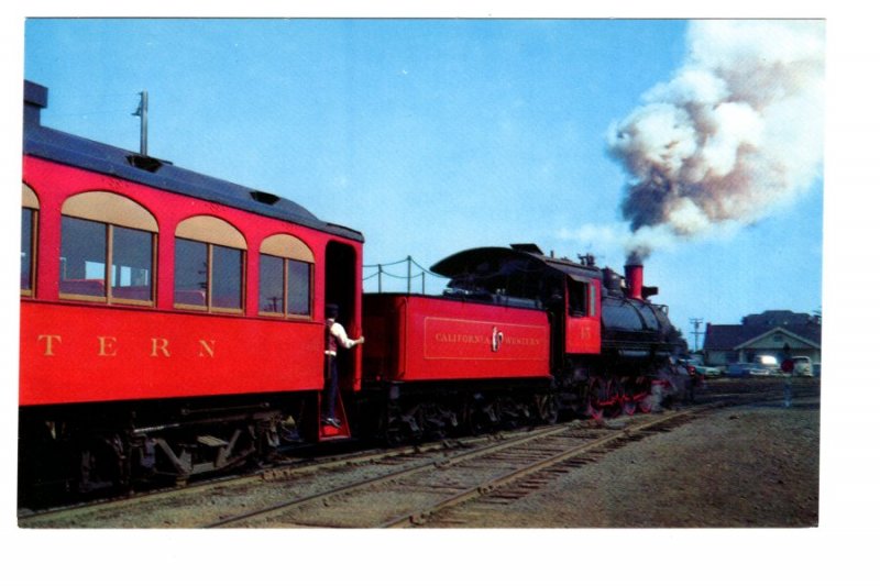 Super Skunk Western Railroad Train, Fort Bragg to Willis, California