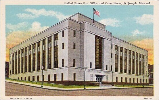 United States Post Office And Court House Saint Joseph Missouri