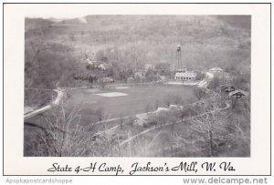 State 4 H Camp Jacksons Mill West Virginia Real Photo