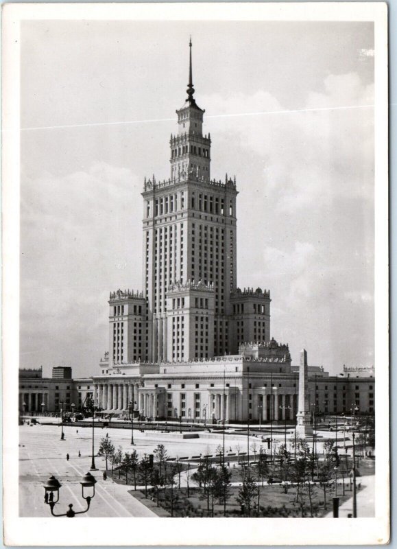 c1950s Warsaw Poland Stalin Palace of Culture Science Wroclow Town Hall Stamp 1G