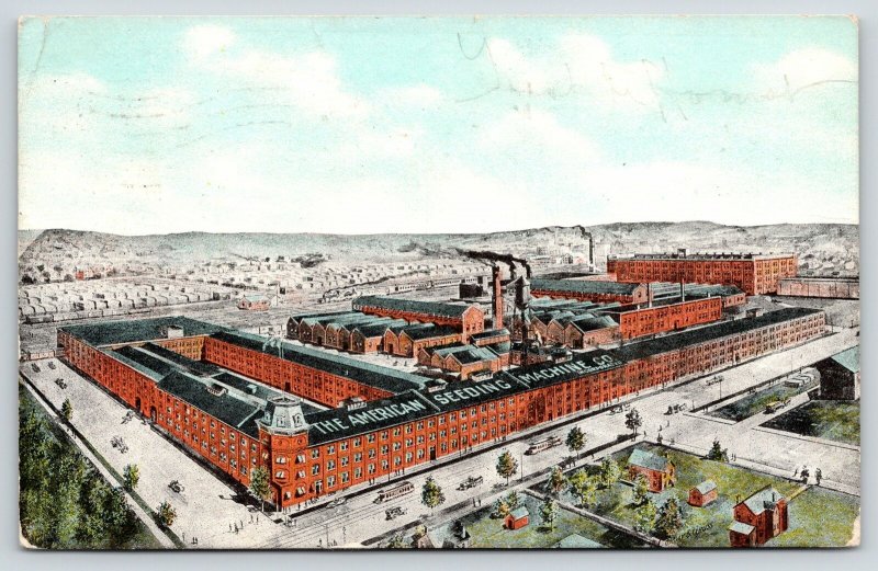 Richmond Indiana~American Seeding Machine Factory~Hoosier Corn Planters~1909  