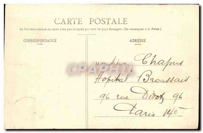 Old Postcard surroundings Dreux Le Chateau du Breuil Cote Sud