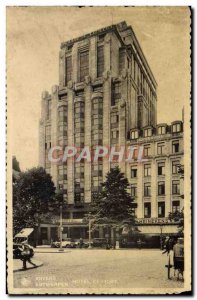 Old Postcard Antwerpen Antwerp Hotel Century