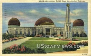 Griffith Park, Planetarium - Los Angeles, California CA  