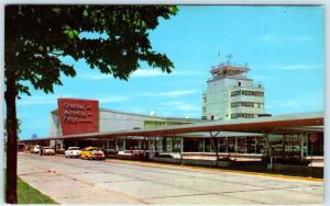 MILWAUKEE, Wisconsin  WI   General Mitchell Field Air Terminal AIRPORT  Postcard