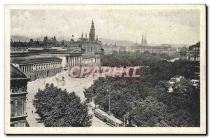 Old Postcard Wien Franzensring