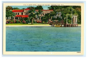 Cove Hotel On The Bay Panama City FL Florida Postcard (CJ13)