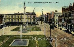 Monument Square - Racine, Wisconsin WI  