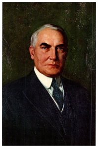 President Warren G Harding 1865-1923 Blooming Grove Ohio Postcard