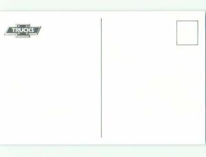 Unused 1980's postcard ad SURFBOARD ON CHEVROLET ASTRO VAN - SURFING k8992