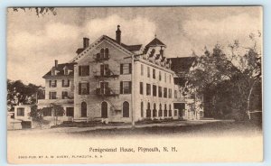 PLYMOUTH, NH New Hampshire ~ Historic PEMIGEWASSET HOUSE c1910s  Postcard