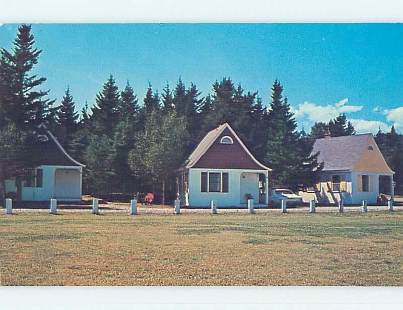 Unused Pre-1980 FUNDY NATIONAL PARK MOTEL CHALETS Alma New Brunswick NB o0297