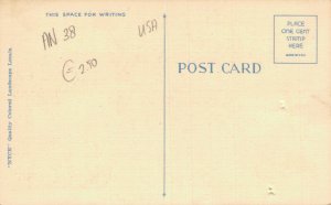 USA Greetings From Hadley Pennsylvania Linen Vintage Postcard 07.93