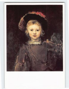 Postcard Portrait of the Artist's Son, Titus By Rembrandt