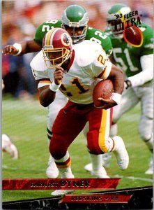 1993 Fleer Football Card Earnest Byner Washington Redskins sk 21414